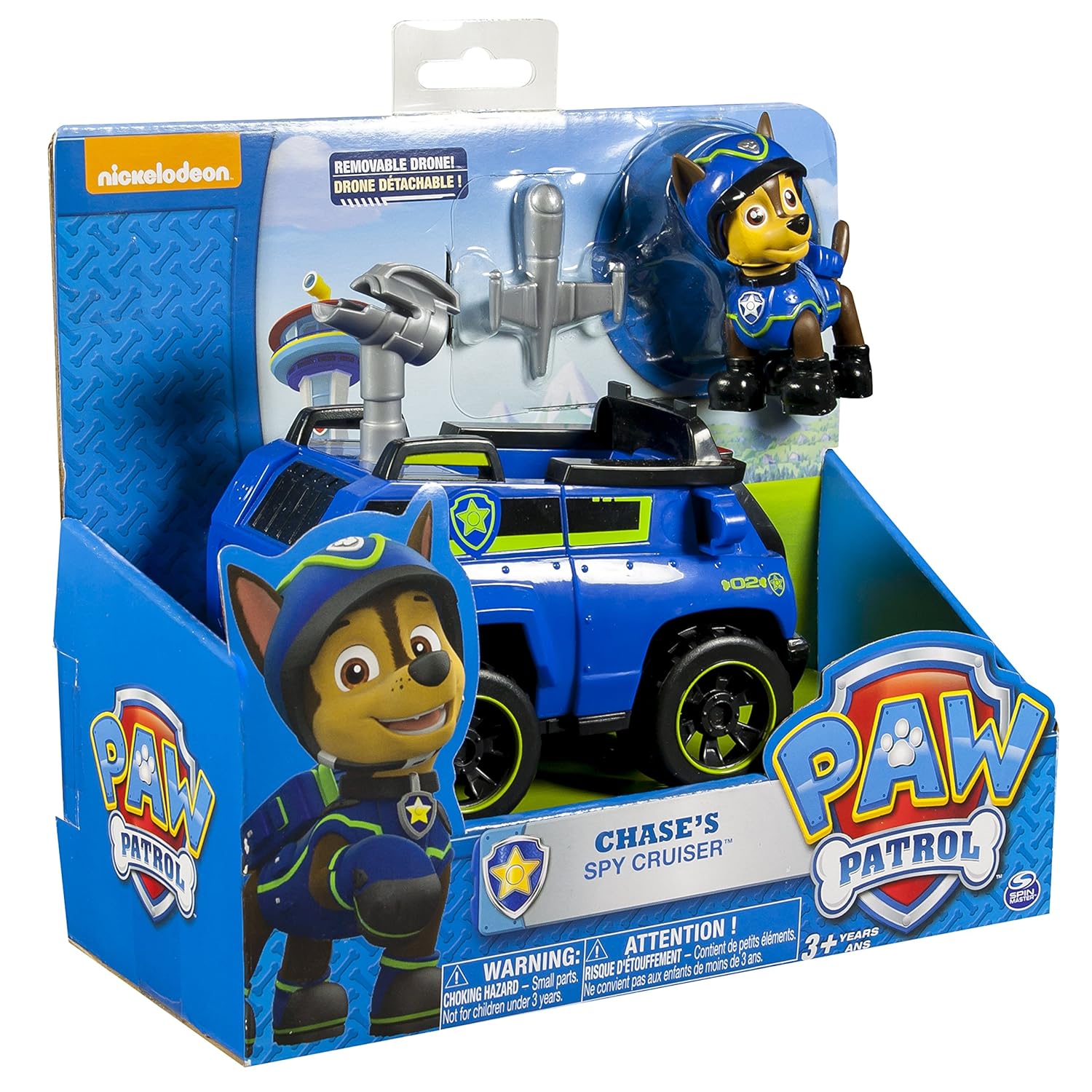 Spy Cruiser veicolo di Paw Patrol Chase con Figura Amazon Giochi e giocattoli
