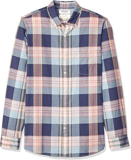 slim plaid shirt