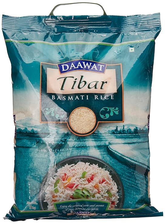 Daawat Tibar Basmati Rice (Old), 5kg Amazon.in Grocery & Gourmet Foods
