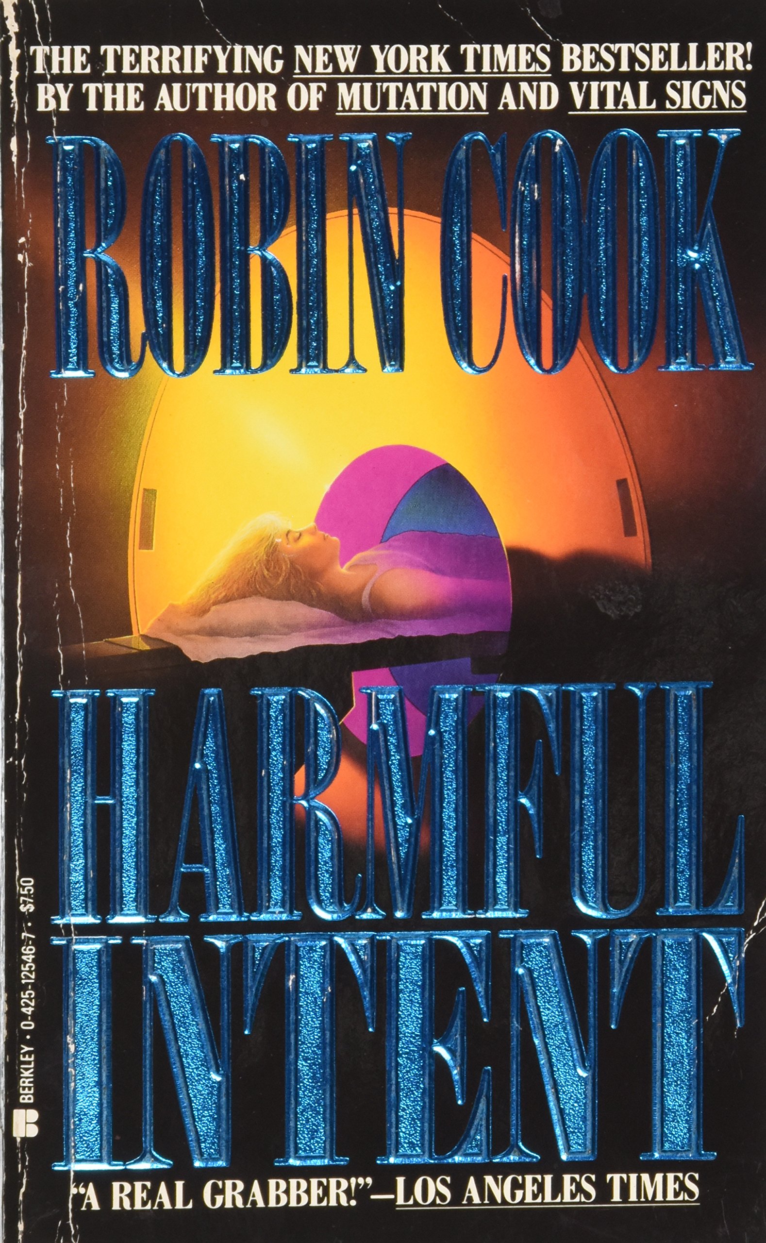 Harmful Intent By Robin Cook Hardback Cook Robin Amazon Com Books