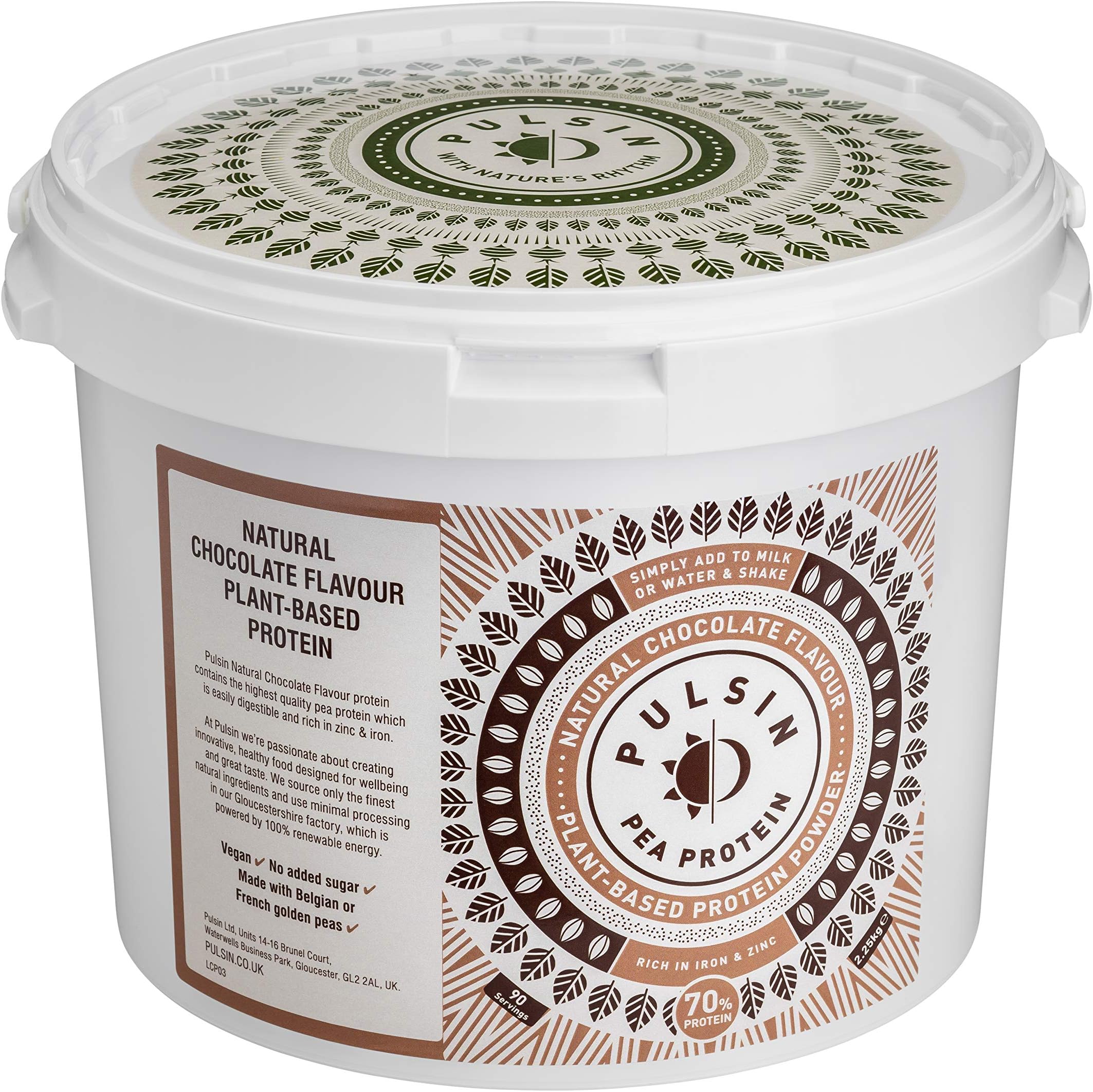 Pulsin Single Protein Powder, 2.25 kg, Chocolate Pea