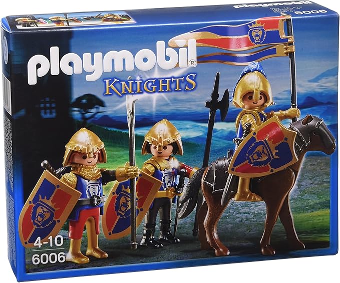 PLAYMOBIL Knights Royal Lion Knights - Figuras de construcción, Multi, Niño: Amazon.es: Juguetes y juegos