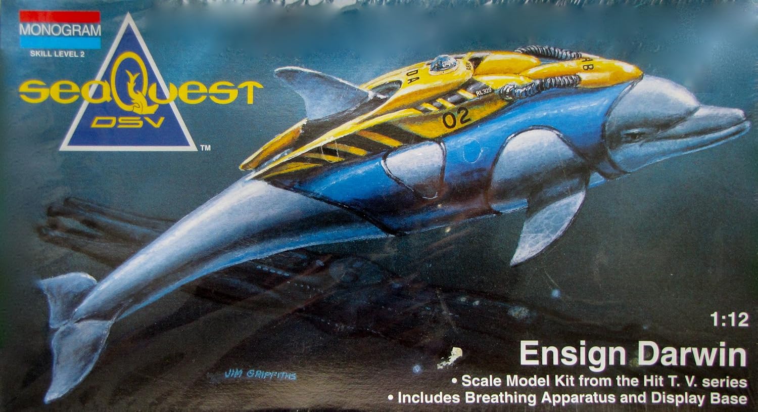 SeaQuest DSV Ensign Darwin Model kit Toys & Games