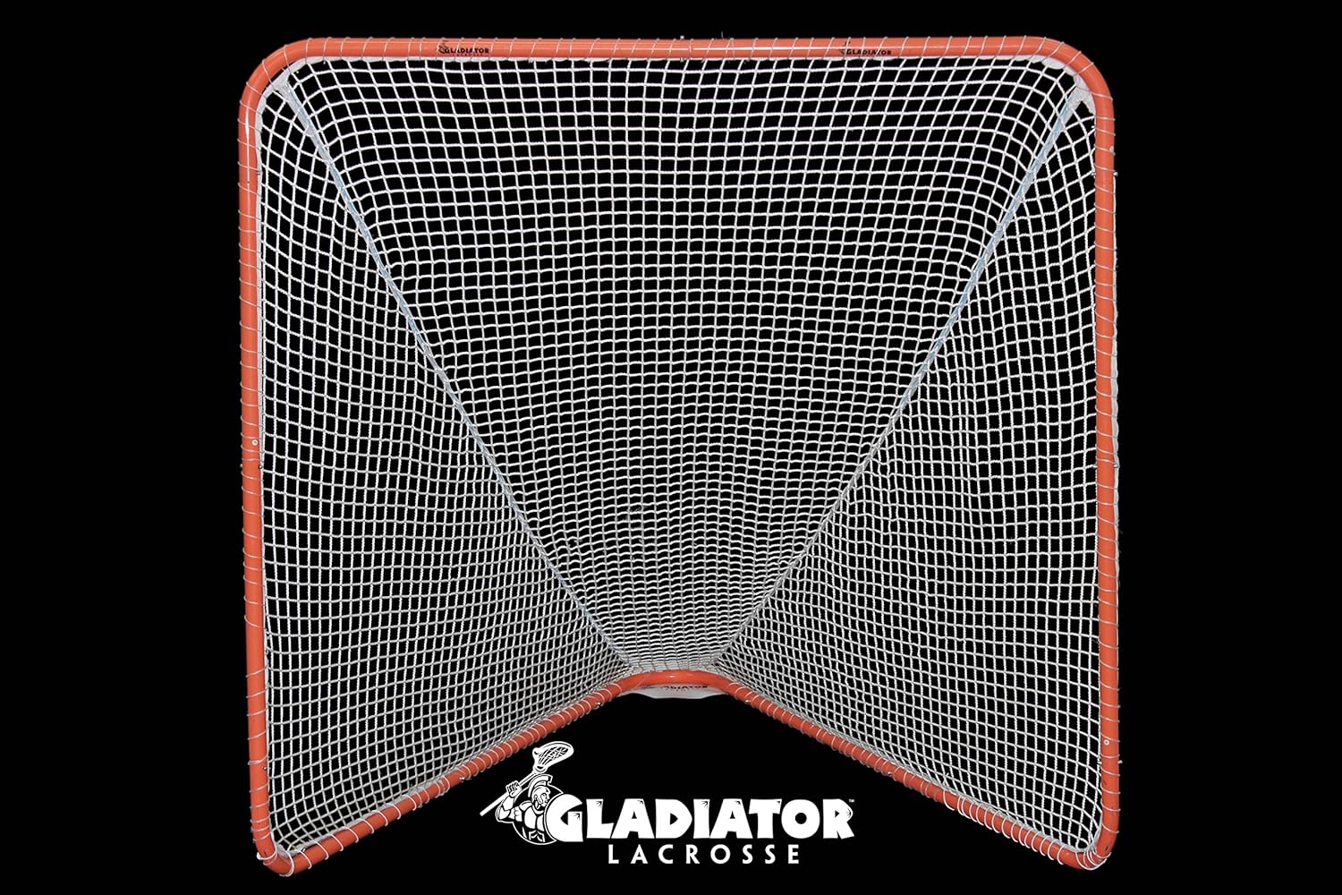 Gladiator Official Lacrosse Goal Net, Orange, 100% Steel Frame, 6 x 6-Foot : Sports & Outdoors