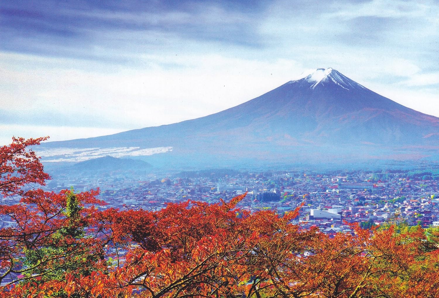 Amazon Com Amzasia02 Mount Fuji Japan One Amazing Asia Postcard Of An Asian Country From Hibiscus Express Everything Else