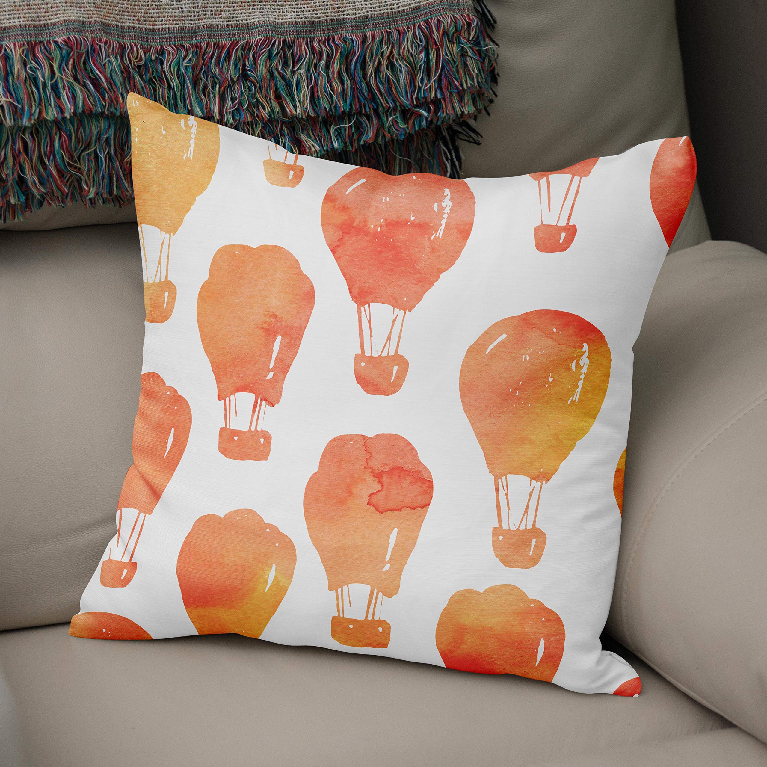 Bonamaison, Decorative Cushion Cover - 50% Cotton 50% Polyester - 43x43cm - Designed and Manufactured in Turkey