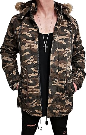 D&C Fell Parka Kapuzen Winterjacke Winter Strickjacke Jacke Lederjacke Herren Strick Designer Sweat Men Jeansjacke Mantel Kap
