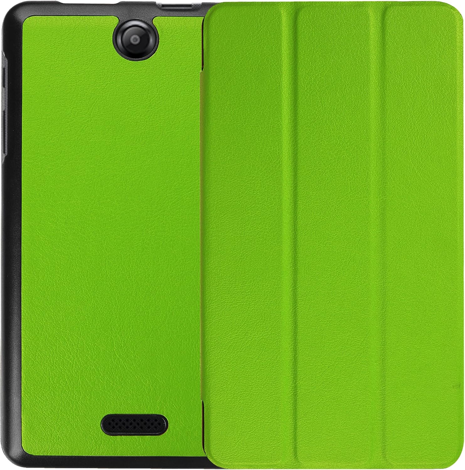 Amazon Com Acer Iconia One 7 B1 790 Slim Shell Case Mama Mouth Ultra Lightweight Pu Leather Standing Cover For Acer Iconia One 7 B1 790 7 0 Inch Tablet With Auto Wake Sleep Feature Green Computers Accessories