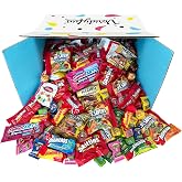 Halloween Bulk Assorted Fruit Candy - Starburst, Skittles, Gummy Life Savers, Air Heads, Jolly Rancher, Sour Punch, Haribo Gold-Bears, Gummy Bears &amp; Twizzlers (96 Oz Variety Pack)