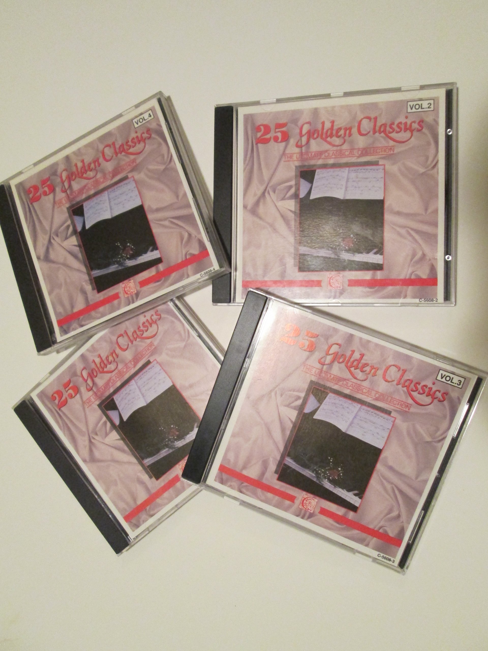 25 Golden Classics The Ultimate Classical Collection Box Set Import Amazon Com Books