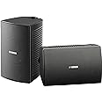 YAMAHA NS-AW294BL Indoor/Outdoor 2-Way Speakers (Black,2)