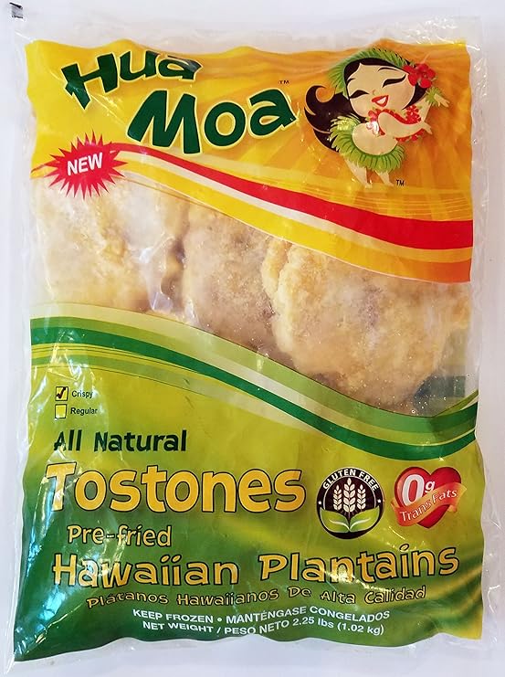 Hua Moa Hawaiian Tostones Individually Frozen, 2.25 LB Bag