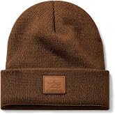 2THESTARS Winter Beanie Men Women Heavyweight Stretch Knit Cuffed Hat | 80g construction structured crown flexible stretch fit anti pilling finish for outdoor work streetwear and everyday wear