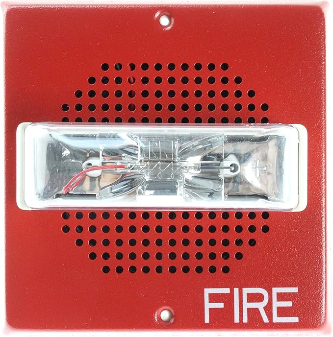 Wheelock E7024MCWFR E70Series LowProfile Speaker Strobe