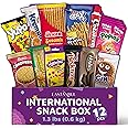 Eastanbul International Snack Box, Premium 12 Full-Size Foreign Snack Box, From Around The World International, Sweet, Savory, Chewy, Crunchy