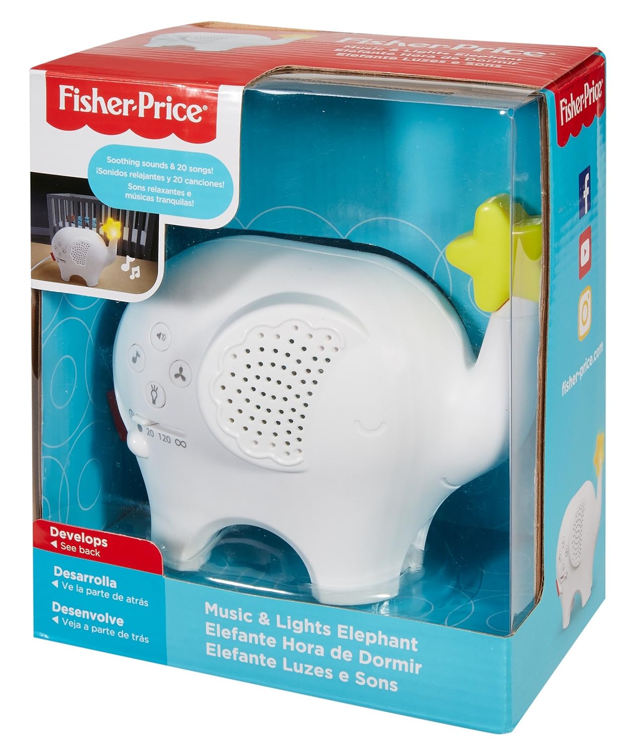fisher price elephant musical