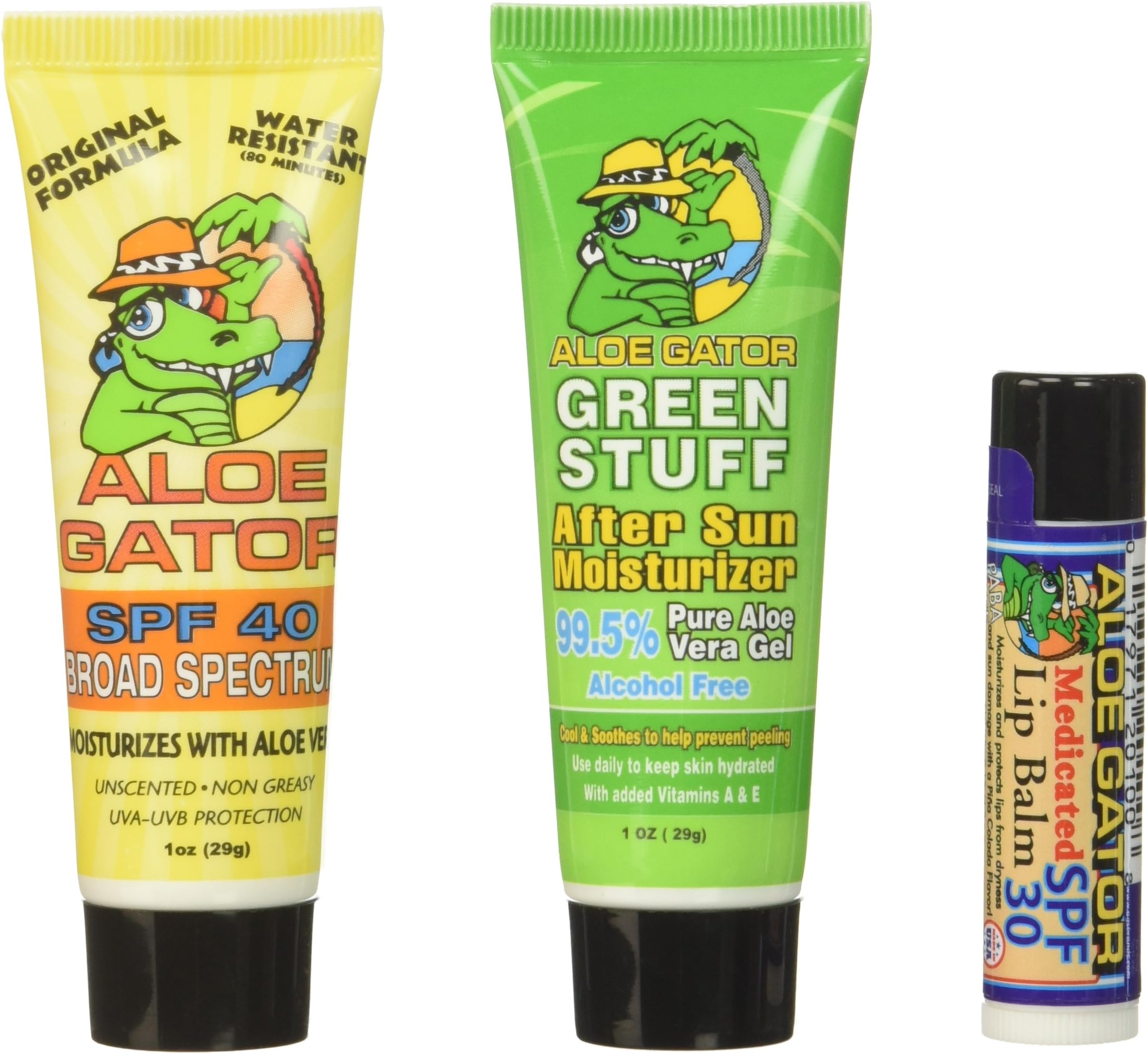 Aloe Gator Suncare Essentials Combo Pack