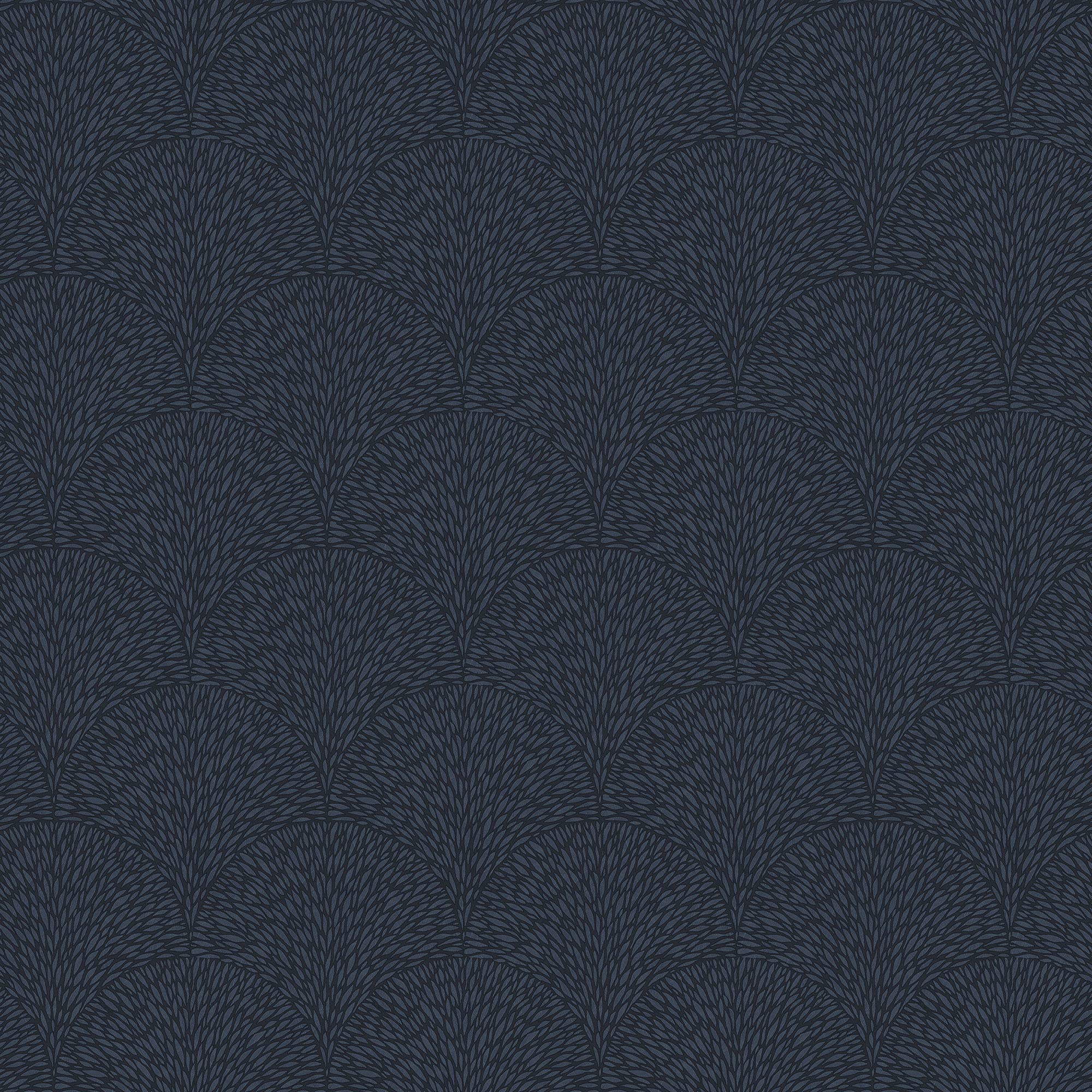 Galerie G56607 TexStyle Collection, Hedgehog Design Wallpaper, Navy, 10m x 53cm