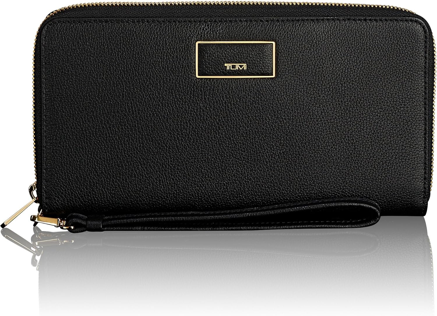 Tumi Women's Belden Travel Wallet Purse, Black, One Size