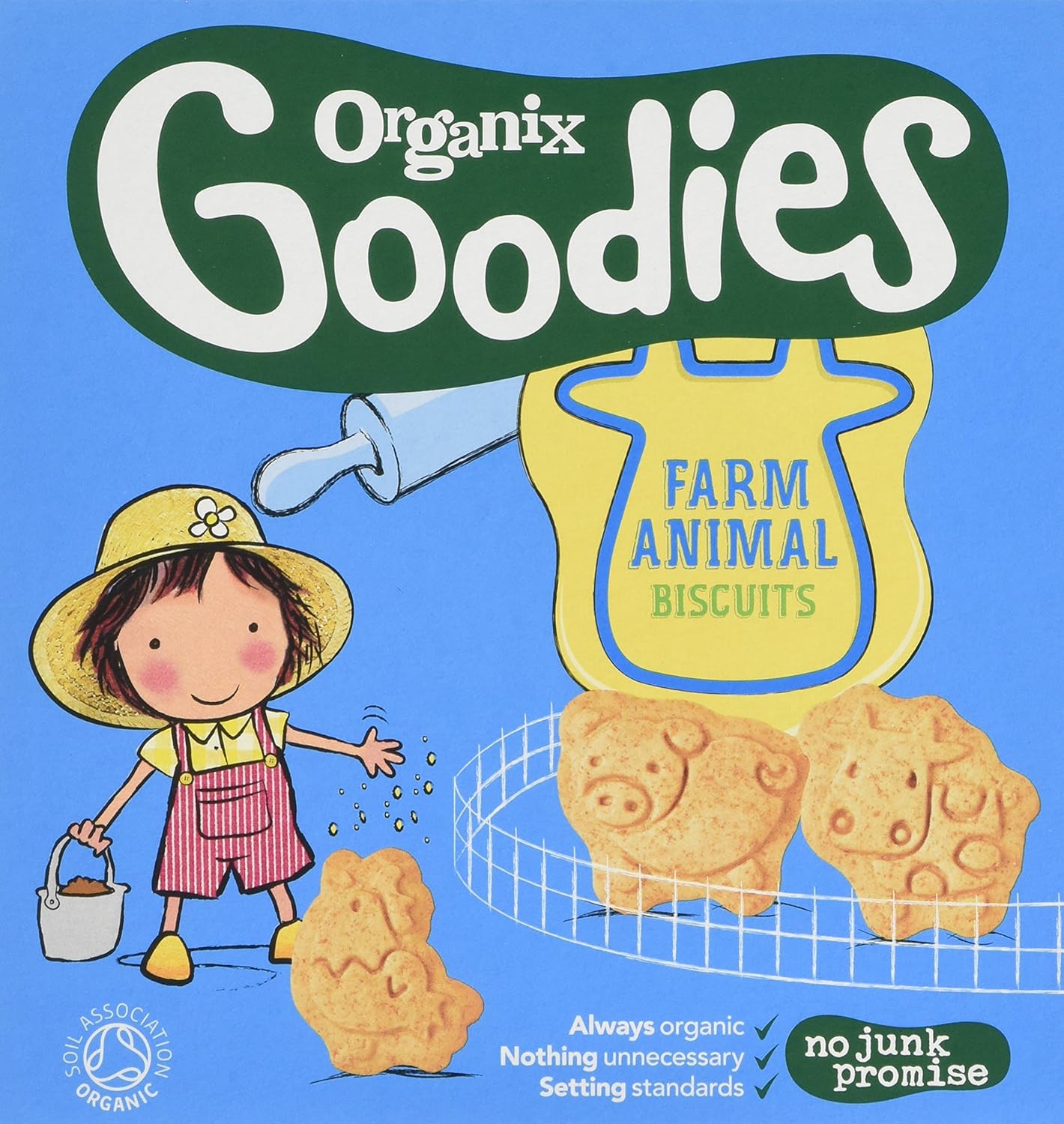 Organix Goodies From 12 Months Organic Animal Biscuits 100 g (Pack of