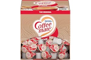 Nestle Coffee Mate Coffee Creamer, Original, Liquid Creamer Singles, Non Dairy, No Refrigeration, Box of 180 Singles