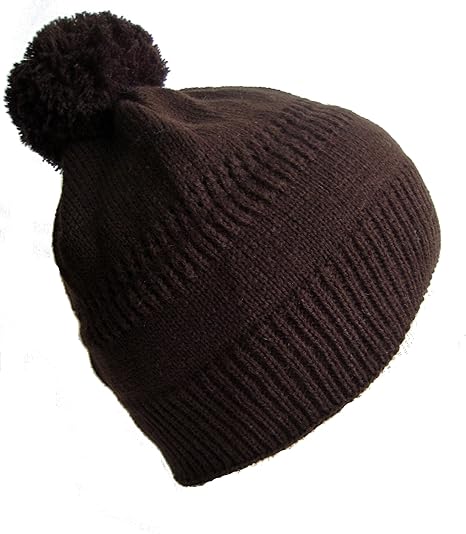 womens brown winter hat