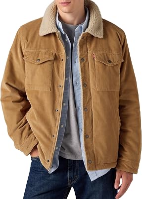 CORDUROY 2 PKT DEPOT JACKET, TAN, M