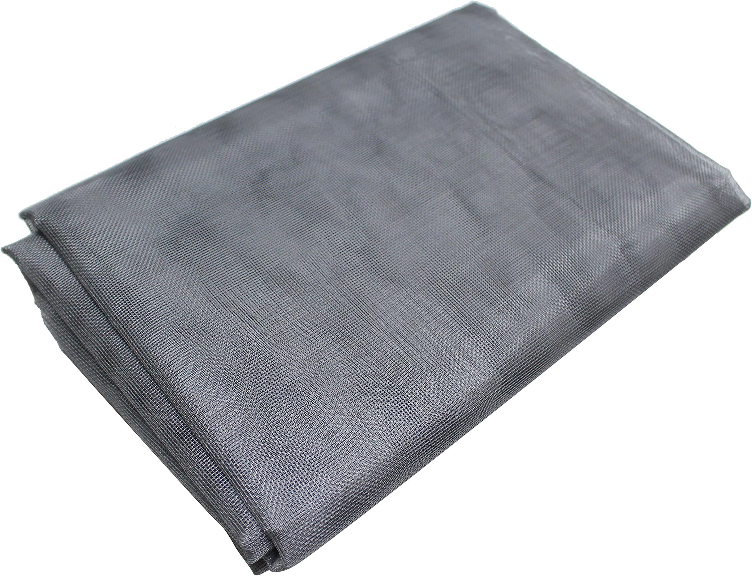 Gardzen Anti-Insect Screen Garden Mesh Netting - Protect Your Garden Seedlings Vegetables Fruit Plants Ponds Against Mosquitoes, Bugs, Birds, Squirrel - 4x20 ft, Gray