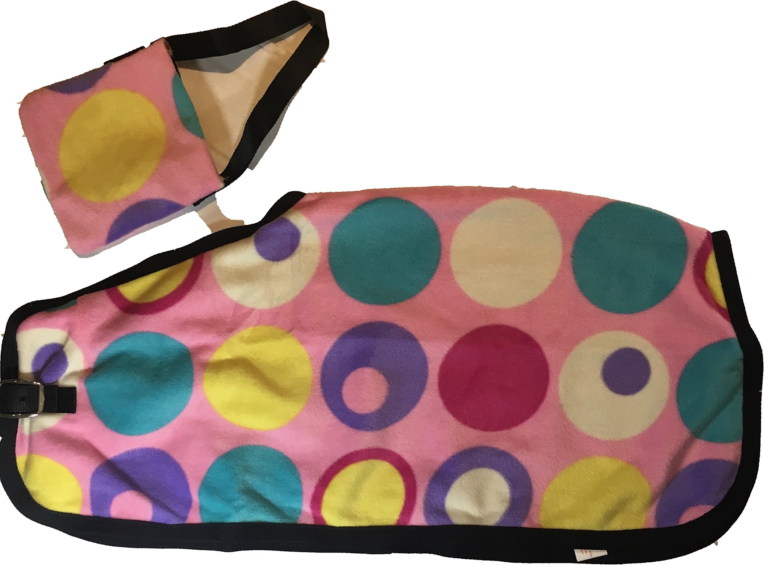 Rocking Horse Blanket and Nose Bag - Pink - by ROCKING RANCH