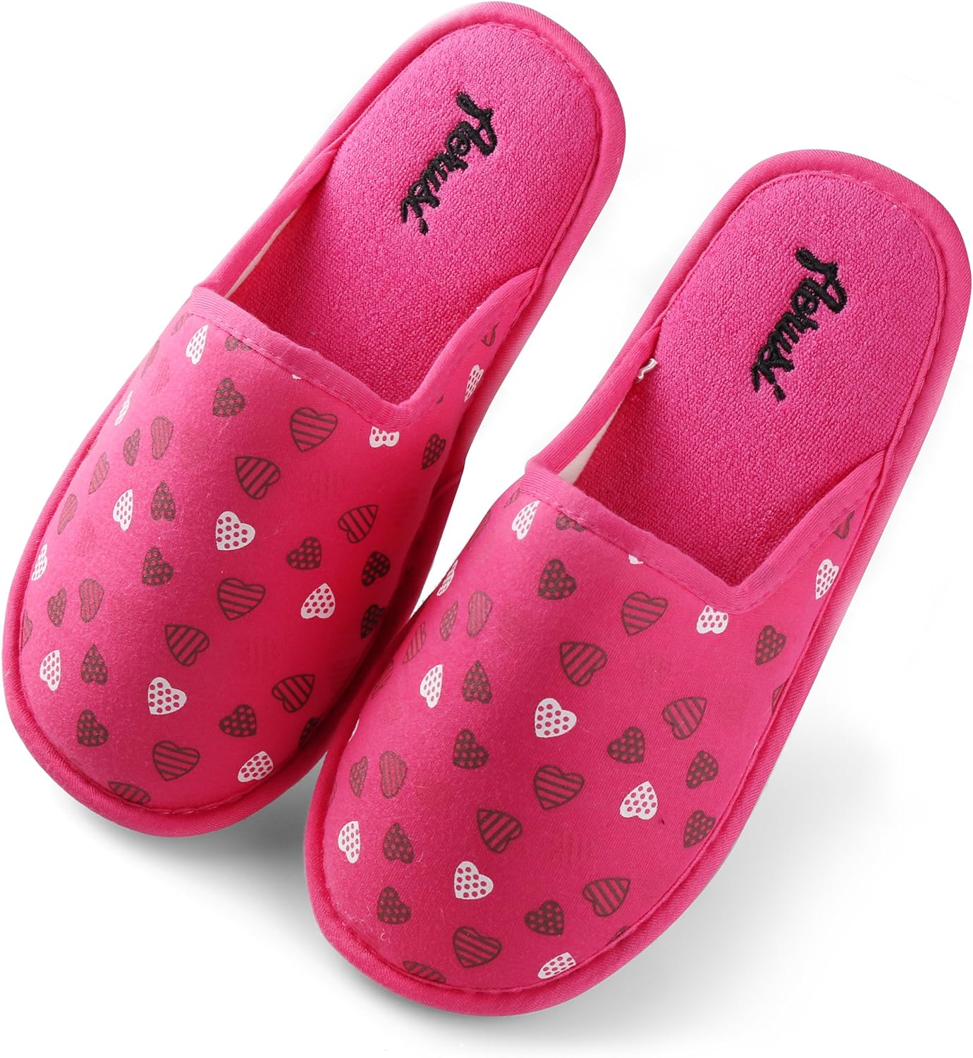hot pink slippers