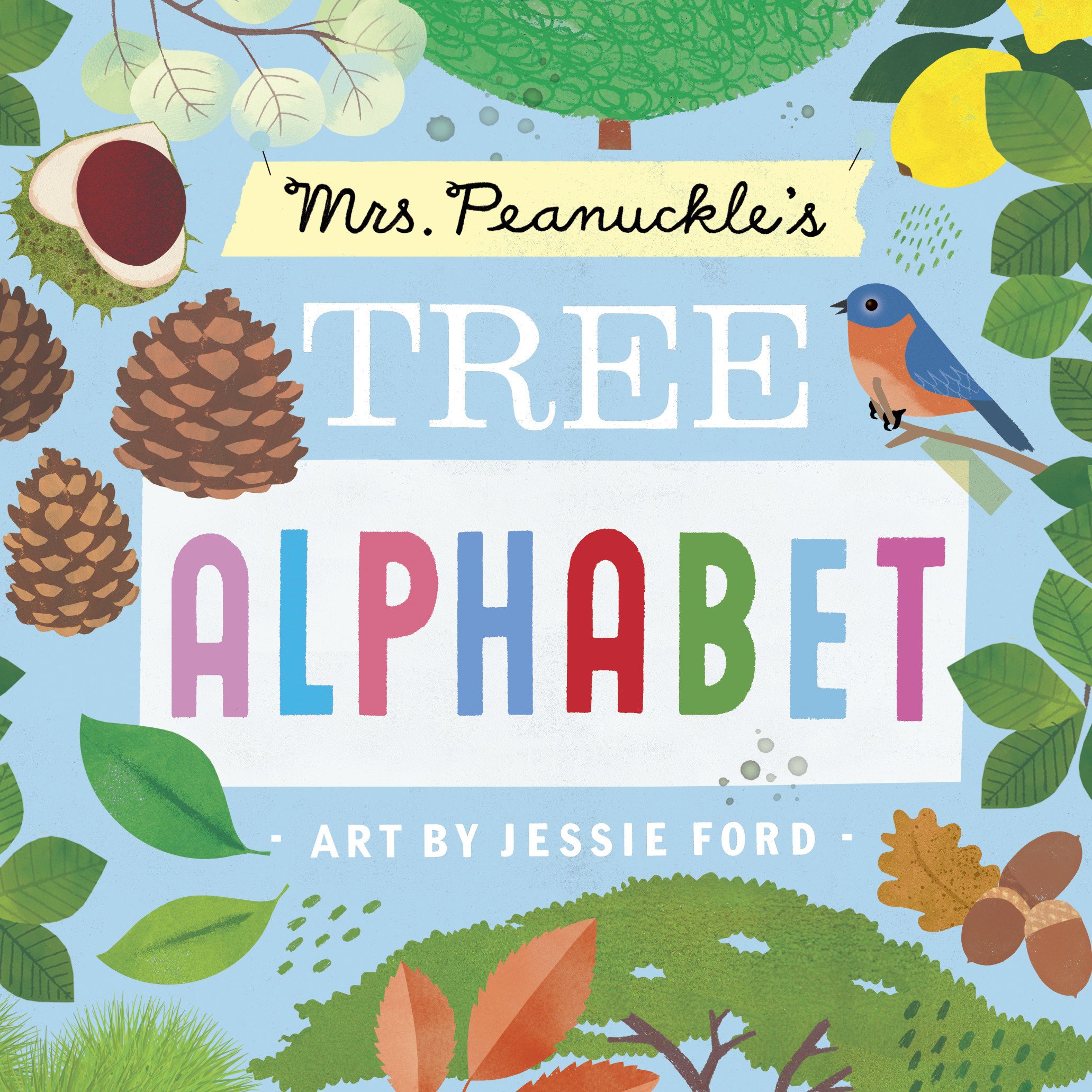 Tree Alphabet Eco-friendly Baby Book Cover