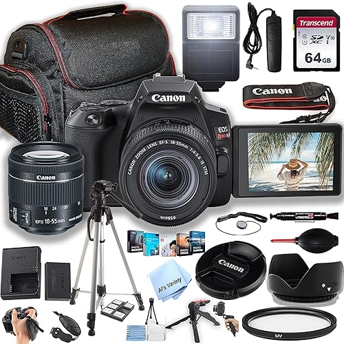 Dslr Camera Canon Sl3 Remote Canon EOS Rebel SL3 DSLR Camera W/EF