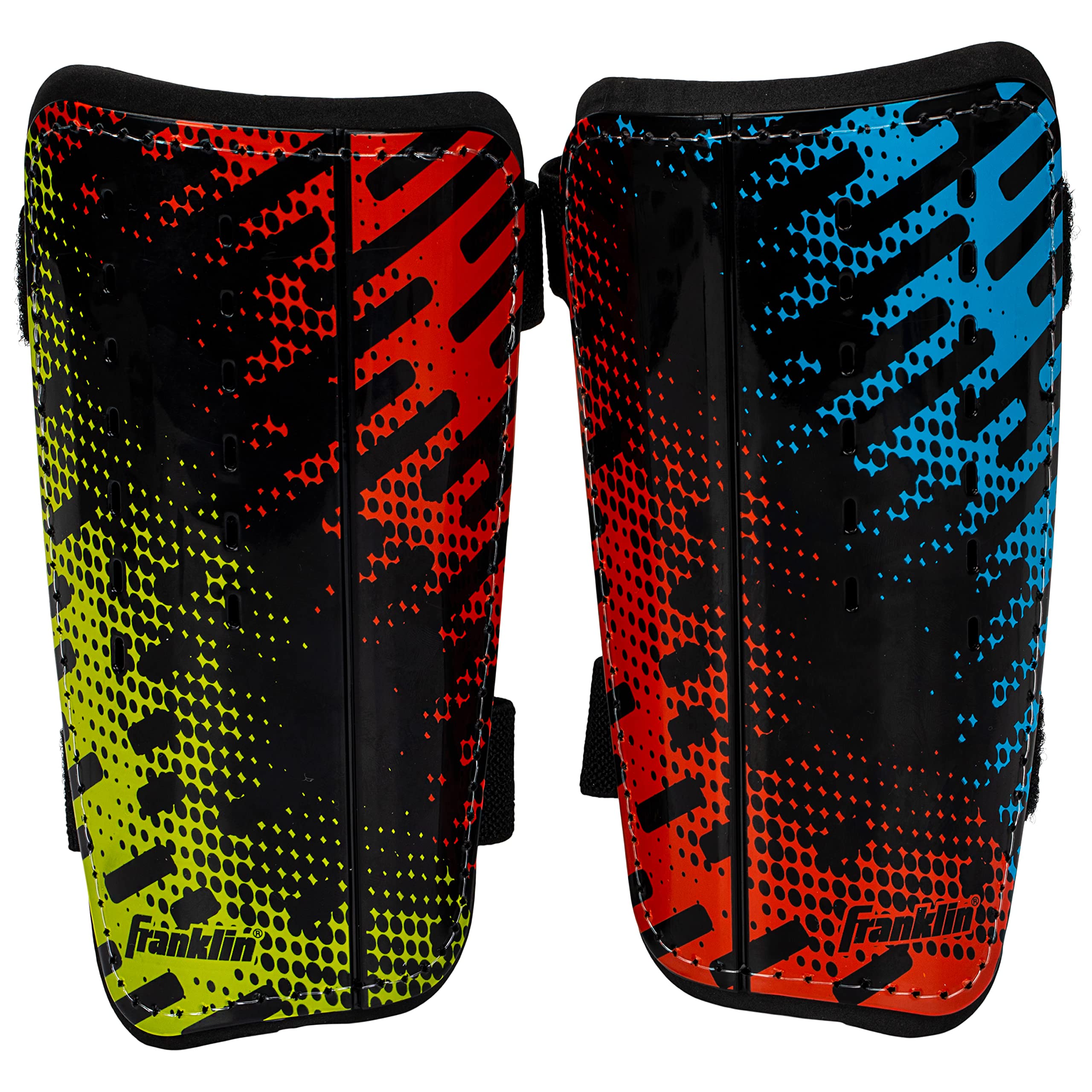 Franklin Sports Super Light Pro-Flex Soccer Shin Guards - Youth