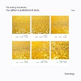 Hemway Gold Glitter Shaker 130g Extra Chunky 1/24 Inch Metallic Flake view 3