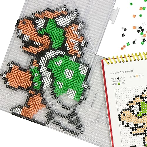 Perler 80-22841 Beads Super Mario Bros Fuse Bead Pattern Pad, 14pgs