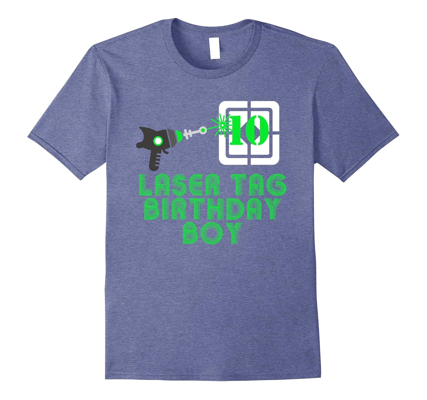 Laser Tag Birthday Boy TShirt 10Art Artvinatee