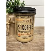 Swan Creek 12 Ounce, 75 Hour 100% Soybean Candle "Hazelnut"
