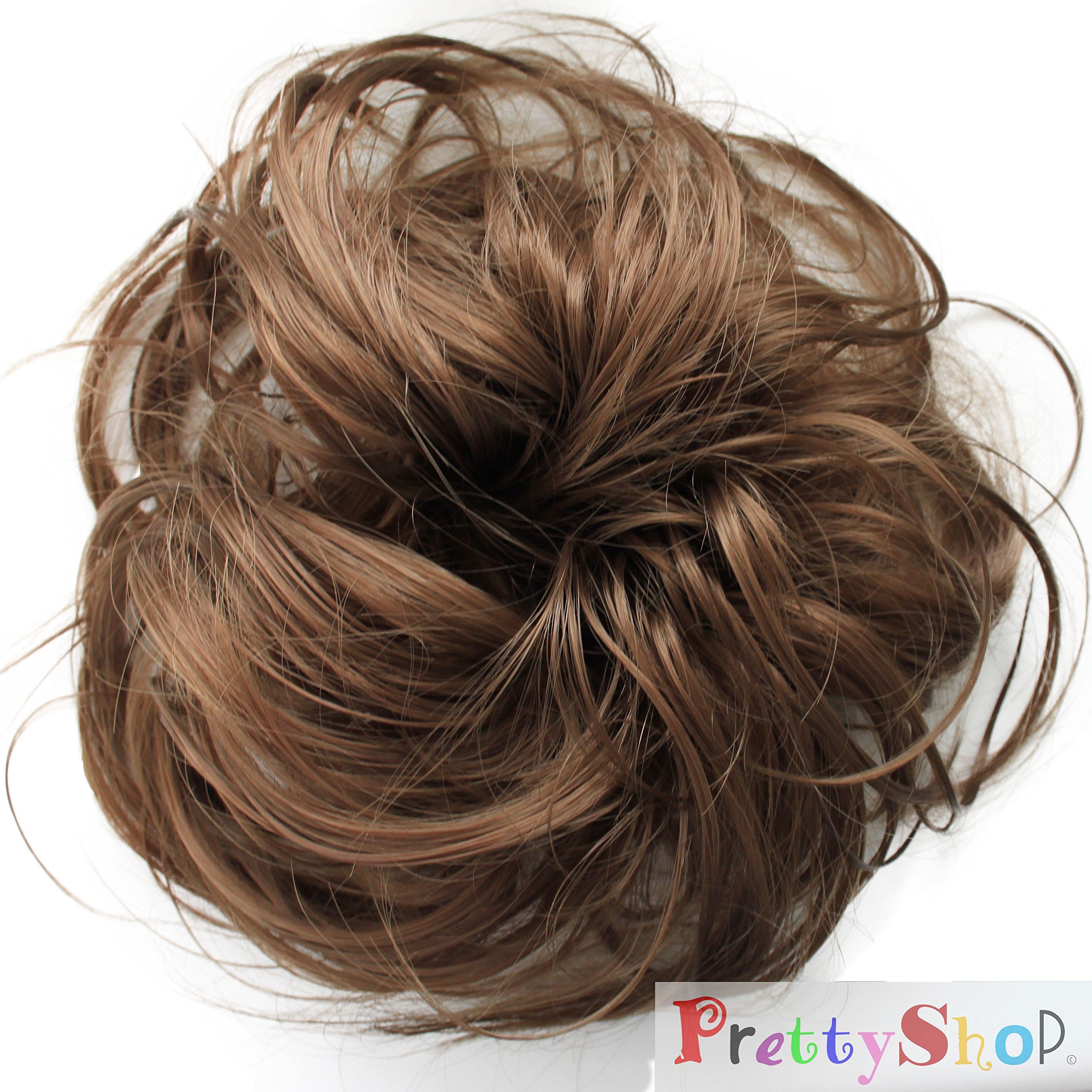 Amazon.com : Onedor Synthetic Hair Bun Extension Donut ...