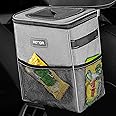 HOTOR Car Trash Can - Multifunctional Car Accessory for Interior Stuff with Compact Design, Waterproof Organizer and Storage 