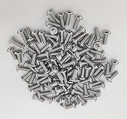 FixtureDisplays® 10-32 X 1/2" Stainless Pan Head