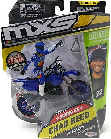 MXS Boys Chad Reed Sound FX Bike & Rider Set Series 10