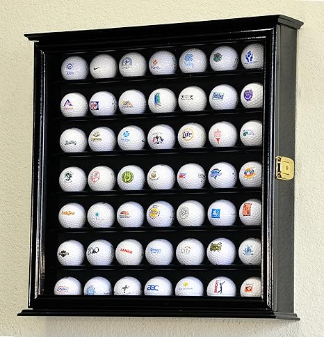 49 pelota de golf vitrina armario soporte rack w/Protección UV ...