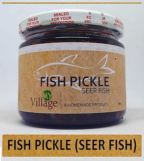 My Village Seer Fish Pickle / Homemade Preservative Free Fish Pickle