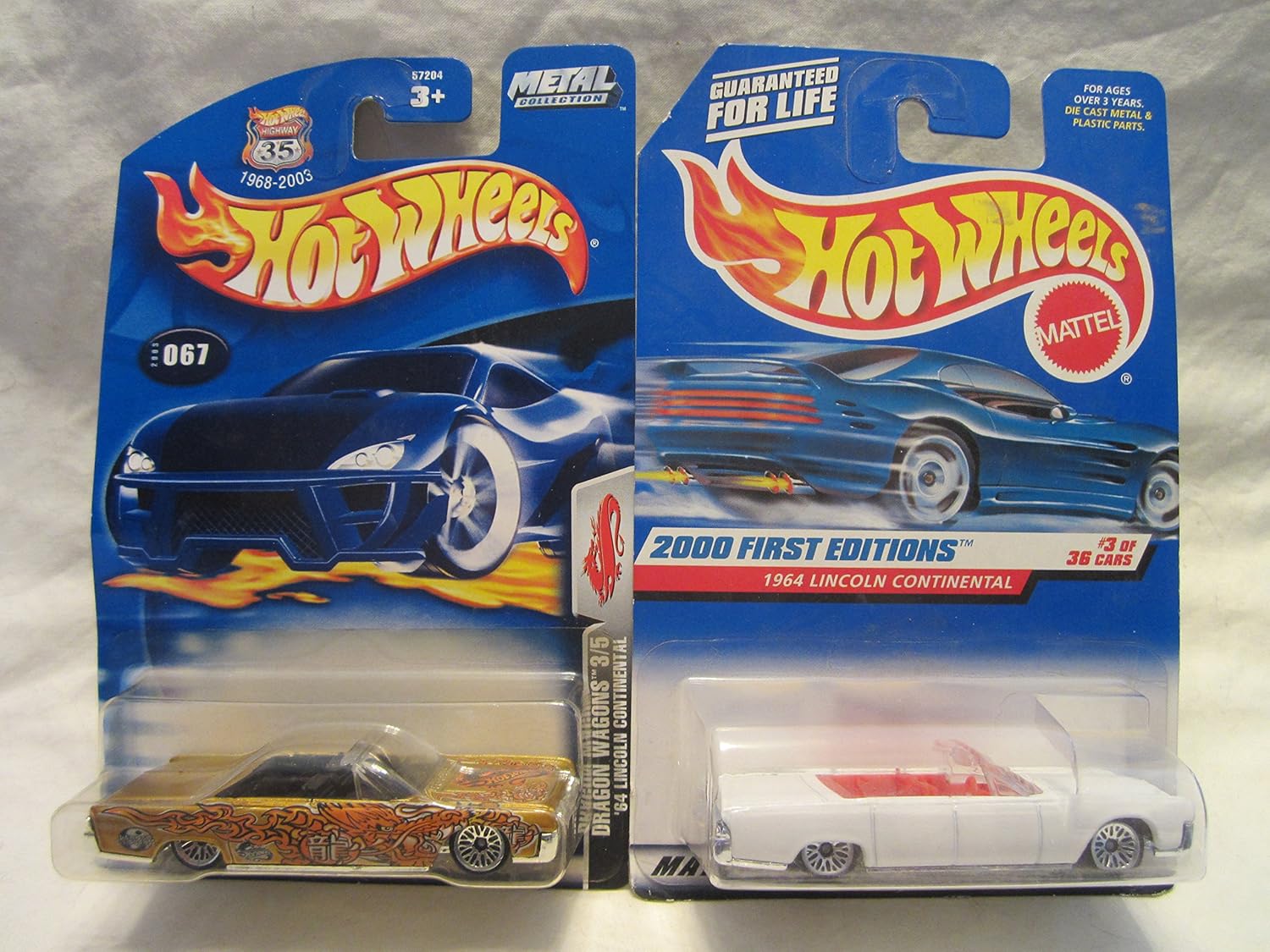 hot wheels 2000 first edition 1964 lincoln continental