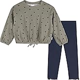 Gerber baby-girls 2-piece Long Sleeve Top and Legging Set
