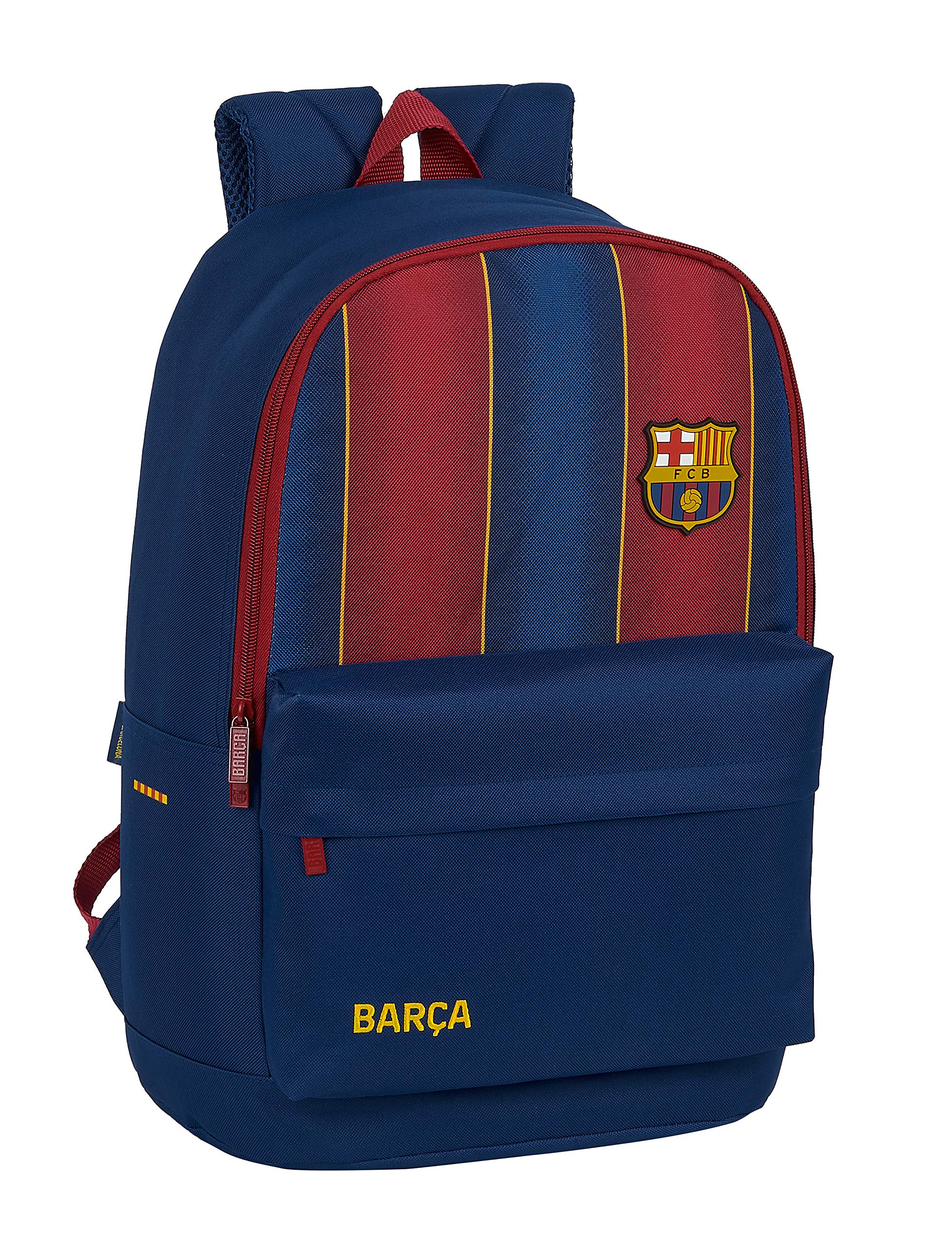 Safta 612029868 Double Backpack with Edges Adaptable to FC Barcelona Cart