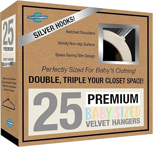 closet complete baby velvet hangers
