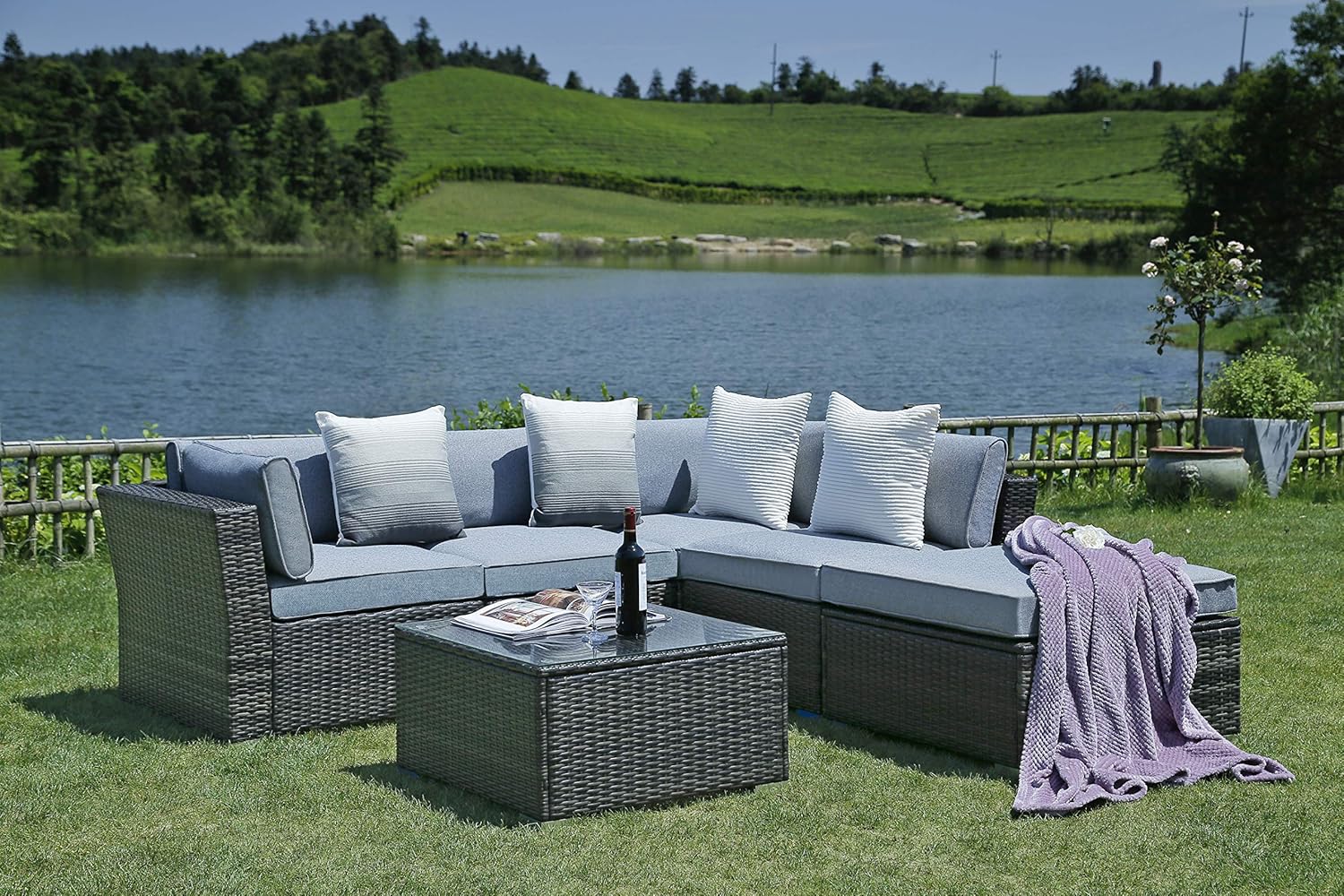 Best Cafe Patio Table Cover Gray