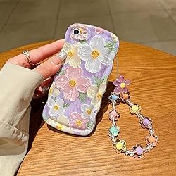 for iPhone 6 iPhone 6s Curly Wavy Case, Cute
