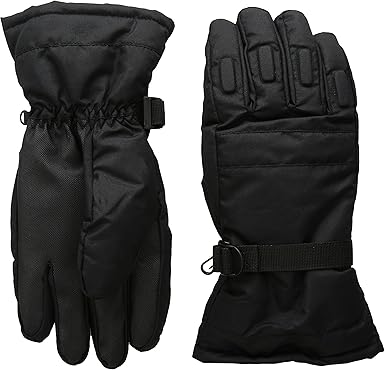 Amazon Com Ewing Mens Winter Snow Ski Snowboard Cold Weather Gloves Black One Size Sports Outdoors